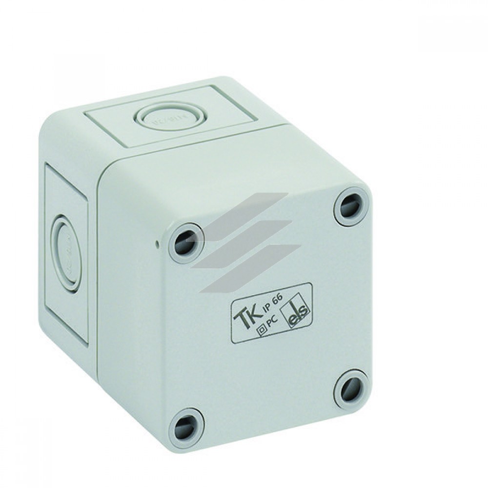 TK-коробка PC 77-8м, (65х65х81мм), полікарбонат, 4 метричних вводи під M16/20, IP66, Spelsberg